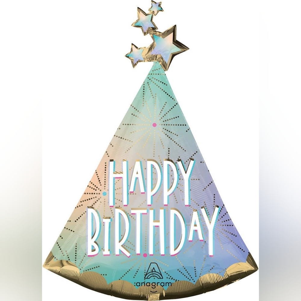 Pastel Dream Birthday 36" Foil Party Balloon